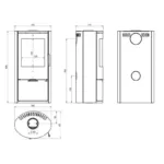 Poêle à bois – E14 – EMBER – Image 6