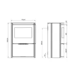 Poêle à bois – O1 XL- EMBER – Image 6