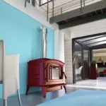 Poêle à bois BRADFORD ÉMAILLÉ – INVICTA – Image 3