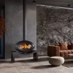 Poêle à bois BRIO sur petit banc – INVICTA – Image 2