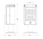 Poêle-cheminée Invicta Mairy – Image 4