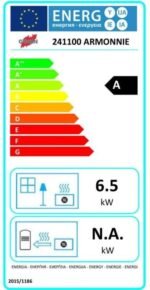 Cuisinière à bois GODIN Armonnie bordeaux, 10.5 kW – Image 3