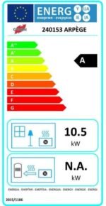 Cuisinière à bois GODIN Arpège Blanc 10.5 kW – Image 4