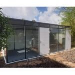 Abri de jardin modulaire isolé 6x3m profils noirs – plancher inclus – Everbox – Image 3