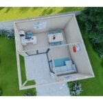 bureau-de-jardin-en-bois-massif-118m-madriers-40mm-traites-teinte-marron-gardy-sheltr – Image 8