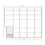 Maison de jardin en bois – TYPE A – 18m² surface habitable – Gardy Shelter – Image 19