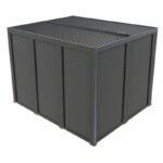 pergola-bioclimatique-alu-anthracite-1080m-toit-avec-lames-alu-ventelles-cote-3m-5-panneaux-moucharabieh-brita