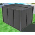 pergola-bioclimatique-alu-anthracite-1080m-toit-avec-lames-alu-ventelles-cote-3m-5-panneaux-moucharabieh-brita – Image 3