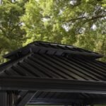 Tonnelle de jardin Messina 298x363cm en aluminium thermolaqué anthracite – SOJAG – Image 6