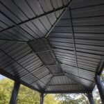 Tonnelle de jardin Messina 363x598cm en aluminium thermolaqué anthracite – SOJAG – Image 7