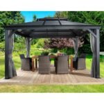 Tonnelle de jardin Mykonos 364x484cm en aluminium thermolaqué – SOJAG – Image 5