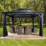 Tonnelle de jardin Mykonos 364x484cm en aluminium thermolaqué – SOJAG – Image 7