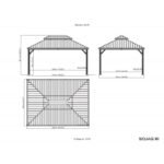 tonnelle-de-jardin-messina-298x363cm-en-aluminium-thermolaque-champagne-sojag – Image 9