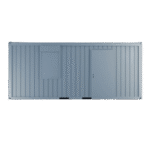 Bureau modulaire 20 pieds monté (1 porte, 1 fenêtre, isolation PU) – Image 3