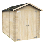 alce fiamma 178x273 abri de jardin en bois 178x273x226 cm