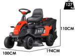 ama ar566l tondeuse rider autoportée moteur 224 cm3 démarrage électrique