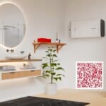 Ariston VELIS DUNE 80 Litres - Ultra-Flat Electric Water Heater - 13% Energy Saving - Designed and manufactured to be installed in France. – Image 2