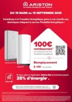 Ariston Velis Evo Dune Dry WiFi 45L – Smart Flat Water Heater – Space Saving Ultra-Flat 27 cm – Multi-Position – 25% Energy Saving – Energy Flexibility – Installation in France – Image 3