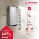 Ariston Velis Tech Dry Wifi (e.g. Fleck Duo 7) - Electric multi-position water heater 50 liters with Wi-Fi and ECO-EVO 79.8 x 27.5 x 51.5 cm Installation in Spain – Image 3