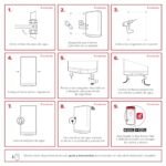 Ariston Velis Tech Dry Wifi (e.g. Fleck Duo 7) - Electric multi-position water heater 50 liters with Wi-Fi and ECO-EVO 79.8 x 27.5 x 51.5 cm Installation in Spain – Image 5