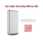 Ariston Velis Tech Dry Wifi (e.g. Fleck Duo 7) - Electric multi-position water heater 50 liters with Wi-Fi and ECO-EVO 79.8 x 27.5 x 51.5 cm Installation in Spain – Image 7