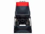 benassi h660cs brouette à moteur sur chenilles caisson dumper hydraulique avec pelle capacité charge 600kg