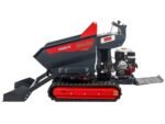 benassi h660cs brouette à moteur sur chenilles caisson dumper hydraulique avec pelle capacité charge 600kg
