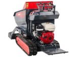 benassi h660cs brouette à moteur sur chenilles caisson dumper hydraulique avec pelle capacité charge 600kg
