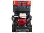 benassi h660cs brouette à moteur sur chenilles caisson dumper hydraulique avec pelle capacité charge 600kg