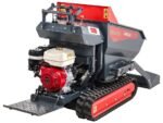benassi h660cs brouette à moteur sur chenilles caisson dumper hydraulique avec pelle capacité charge 600kg
