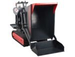 benassi h660cs brouette à moteur sur chenilles caisson dumper hydraulique avec pelle capacité charge 600kg