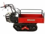 benassi m503h brouette à chenilles benne hydraulique extensible capacité 550 kg