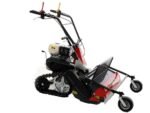 benassi t750 hd tondeuse débroussailleuse à couteaux sur chenilles honda gx390