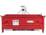 benne 3 points pour tracteur geotech trp 140 basculante 3 ridelles amovibles