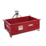 benne 3 points pour tracteur geotech trp 160 basculante 3 ridelles ouvrables