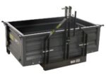 benne pour tracteur blackstone b tb 140 basculable 3 ridelles ouvrables