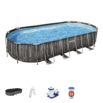bestway power steel 561es 732x366x122 cm piscine ovale