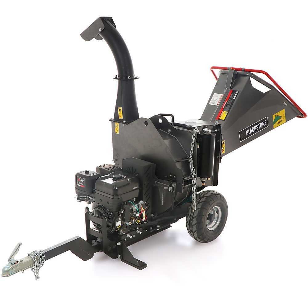blackstone bsfc 1600 bse broyeur de branches thermique tractable moteur à essence b&s