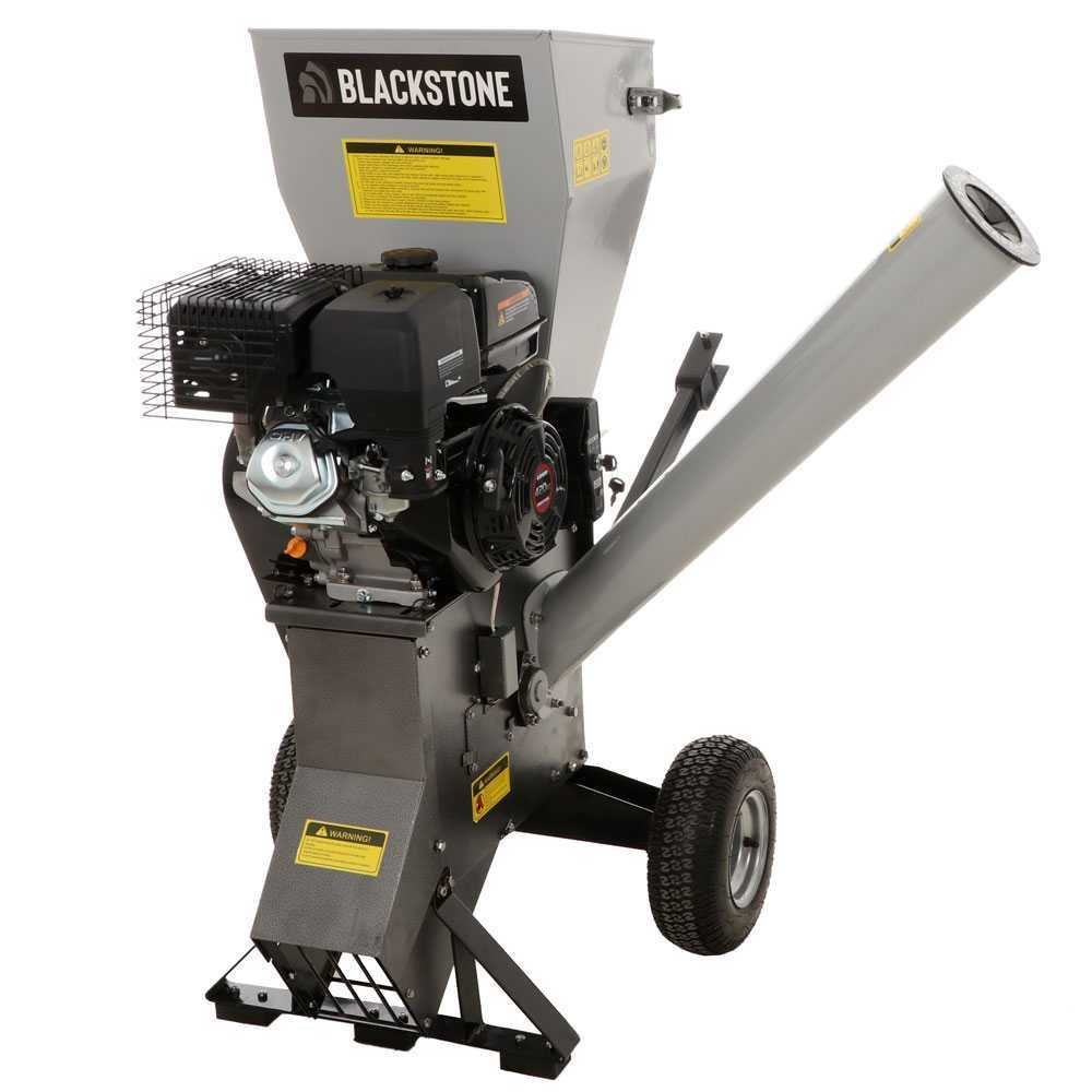 blackstone csb150e l broyeur de branches thermique moteur à essence loncin 15 cv démarrage électrique