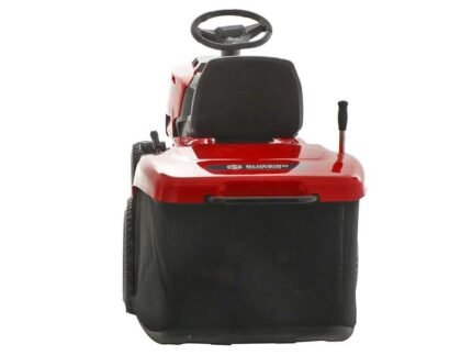 blue bird lt c 86m tondeuse autoportée avec boîte à vitesse mécanique bac de ramassage 245 l