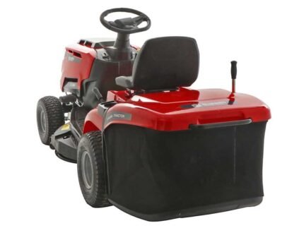 blue bird lt c 86m tondeuse autoportée avec boîte à vitesse mécanique bac de ramassage 245 l