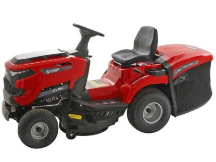 blue bird lt c 86m tondeuse autoportée avec boîte à vitesse mécanique bac de ramassage 245 l