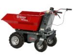 blue bird wb 500e brouette motorisée sur batterie 48 v 32 ah benne dumper