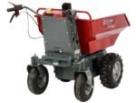 blue bird wb 500e brouette motorisée sur batterie 48 v 32 ah benne dumper