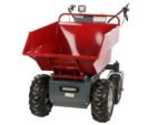 blue bird wb 500e brouette motorisée sur batterie 48 v 32 ah benne dumper