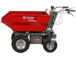 blue bird wb 500e brouette motorisée sur batterie 48 v 32 ah benne dumper