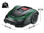 bosch indego m 700 robot tondeuse avec batterie lithium 18 v