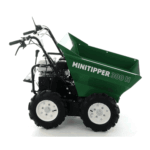 brouette 4x4 à essence greenbay minitipper 300 h moteur honda gp160