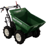 brouette 4x4 à essence greenbay minitipper 300 l moteur loncin g200f