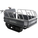 brouette à batterie blackstone tb 4500 e à chenilles caisson réglable phare